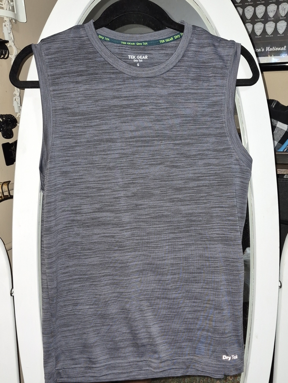 tek gear Gray Men’s Sleeveless Performance Tank
